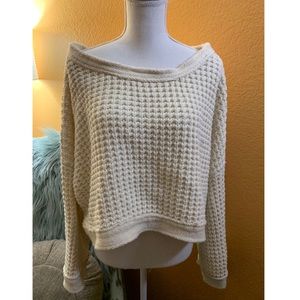 💕SOLD💕Free People Tie Back Knit Sweater